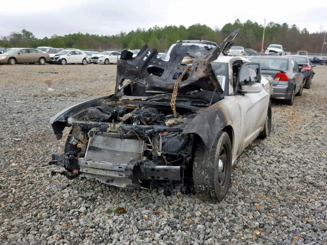 2B3CL1CT2BH587639 - 2011 DODGE CHARGER PO WHITE photo 2