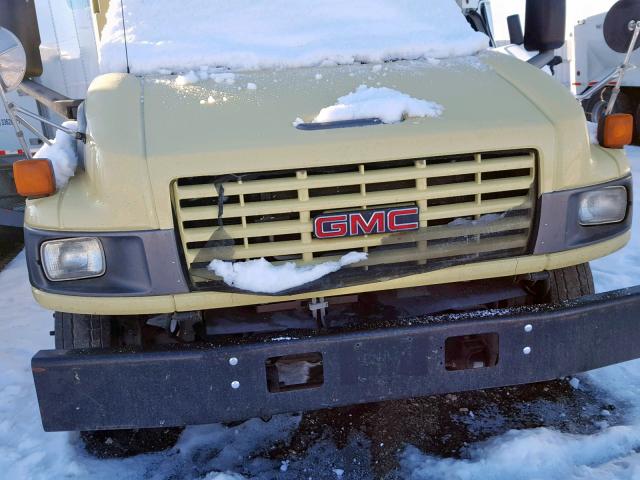 1GDJ5C1GX6F900571 - 2006 GMC C5500 C5C0 YELLOW photo 9