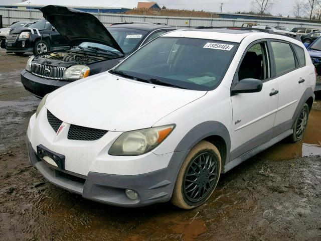 5Y2SL62884Z449658 - 2004 PONTIAC VIBE WHITE photo 2