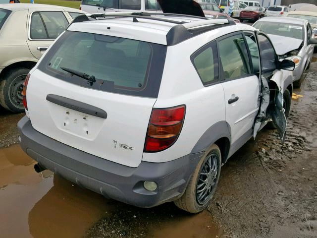 5Y2SL62884Z449658 - 2004 PONTIAC VIBE WHITE photo 4