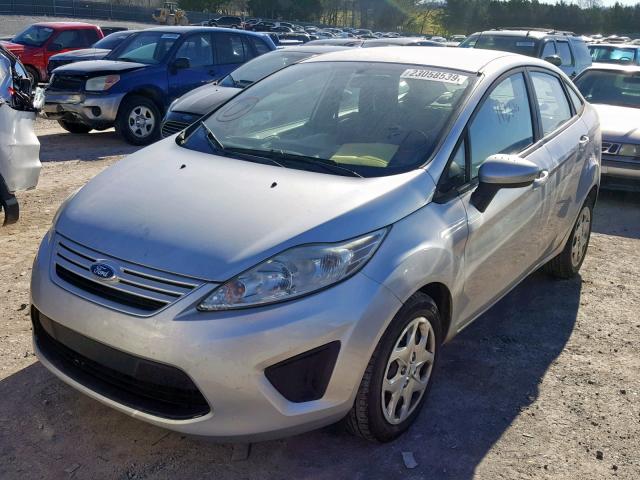 3FADP4AJ9CM137019 - 2012 FORD FIESTA S SILVER photo 2