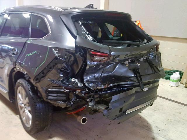 JM3TCBEY7G0105313 - 2016 MAZDA CX-9 SIGNA GRAY photo 9