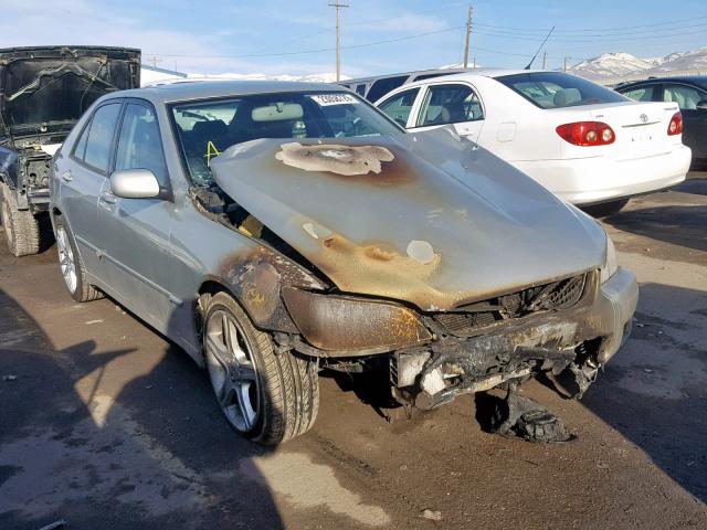 JTHBD192830068606 - 2003 LEXUS IS 300 SILVER photo 1