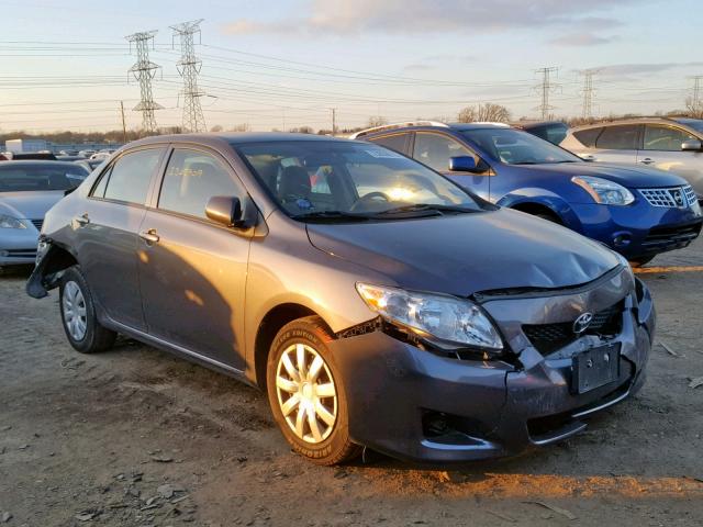 JTDBU4EE9AJ068835 - 2010 TOYOTA COROLLA BA GRAY photo 1