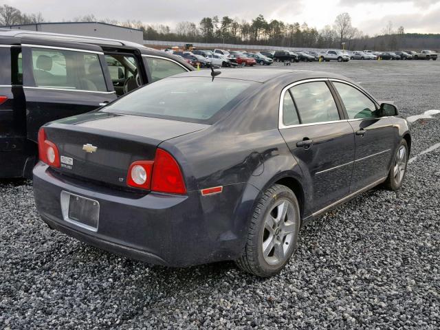 1G1ZH57B89F199208 - 2009 CHEVROLET MALIBU 1LT შავი ფოტო 4