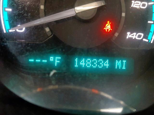 1G1ZH57B89F199208 - 2009 CHEVROLET MALIBU 1LT შავი ფოტო 8