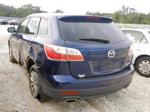 JM3TB2MA5A0206168 - 2010 MAZDA CX-9 BLUE photo 3