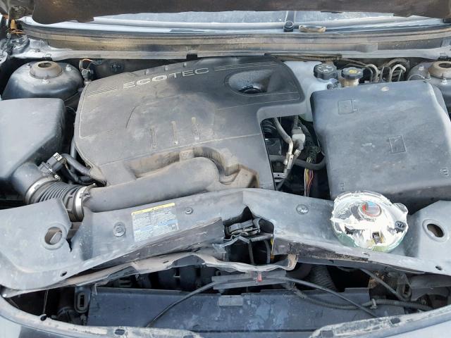 1G1ZH57B08F159204 - 2008 CHEVROLET MALIBU 1LT შავი ფოტო 7