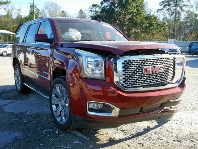 1GKS1CKJ4GR236691 - 2016 GMC YUKON DENA MAROON photo 1