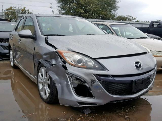 JM1BL1K65B1431809 - 2011 MAZDA 3 S GRAY photo 1