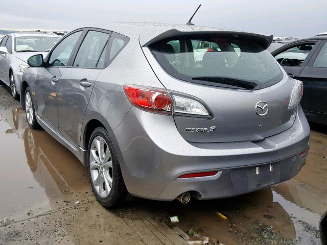 JM1BL1K65B1431809 - 2011 MAZDA 3 S GRAY photo 3