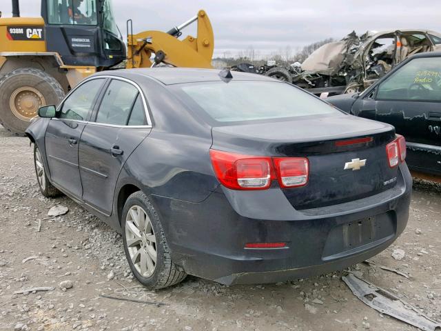 1G11G5SX9DF187659 - 2013 CHEVROLET MALIBU 3LT 黑色 照片 3