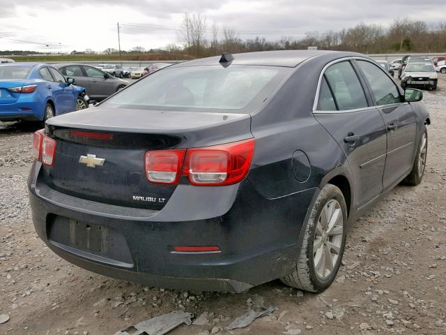 1G11G5SX9DF187659 - 2013 CHEVROLET MALIBU 3LT BLACK photo 4