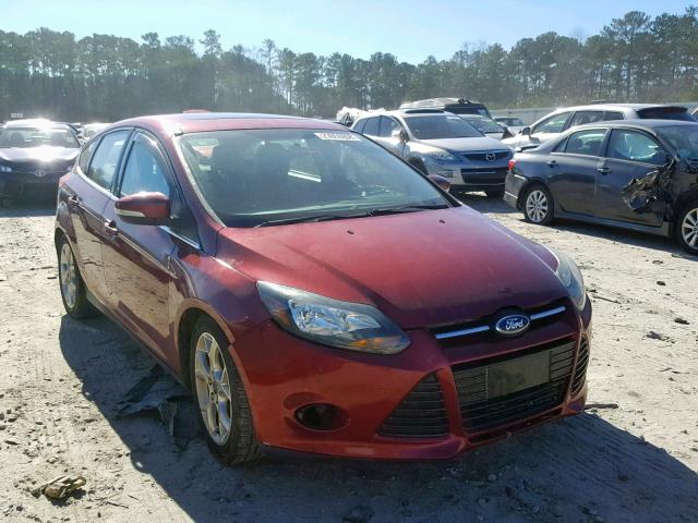 1FADP3N23EL291761 - 2014 FORD FOCUS TITA RED photo 1