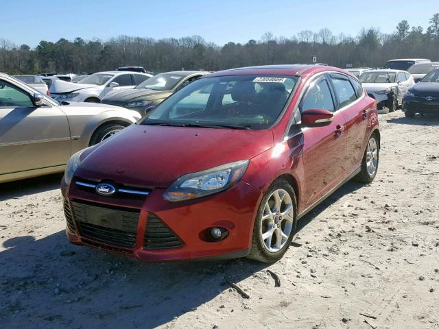 1FADP3N23EL291761 - 2014 FORD FOCUS TITA RED photo 2