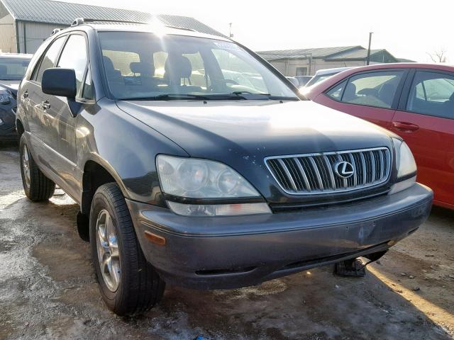 JTJHF10UX30315528 - 2003 LEXUS RX 300 BLACK photo 1