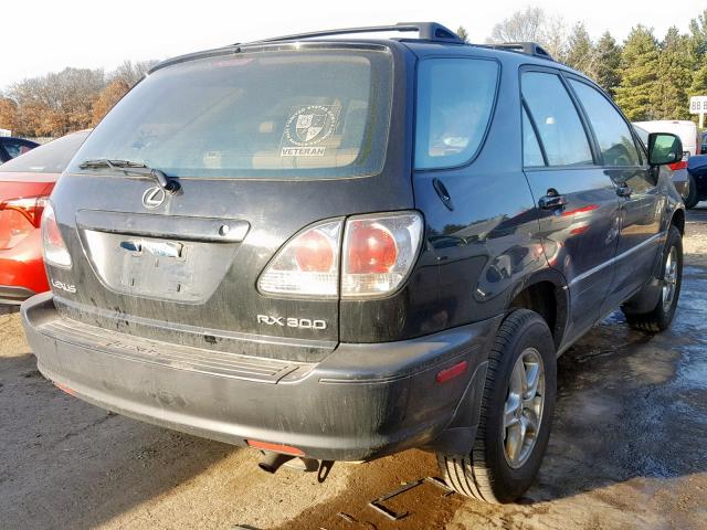 JTJHF10UX30315528 - 2003 LEXUS RX 300 BLACK photo 4