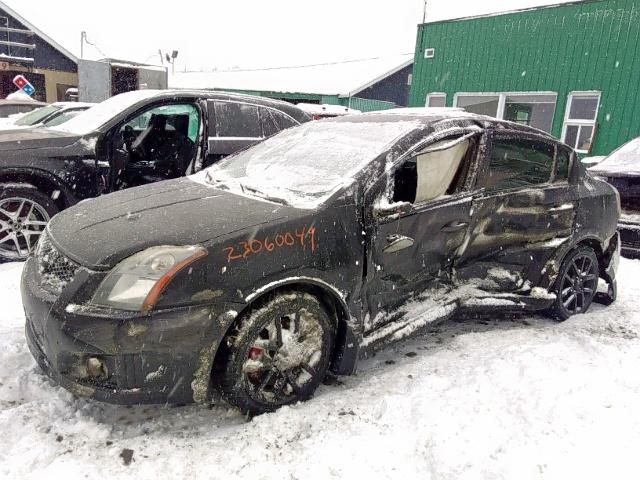 3N1CB61E58L666034 - 2008 NISSAN SENTRA SE- BLACK photo 2