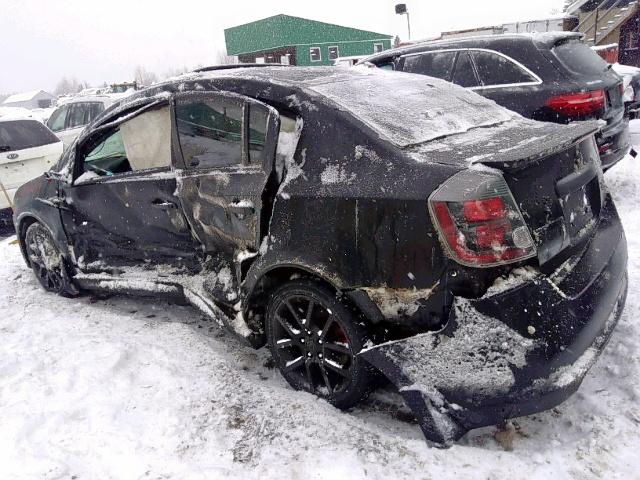 3N1CB61E58L666034 - 2008 NISSAN SENTRA SE- BLACK photo 3