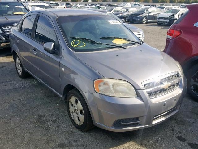 KL1TD56697B159311 - 2007 CHEVROLET AVEO BASE Grafit foto 1