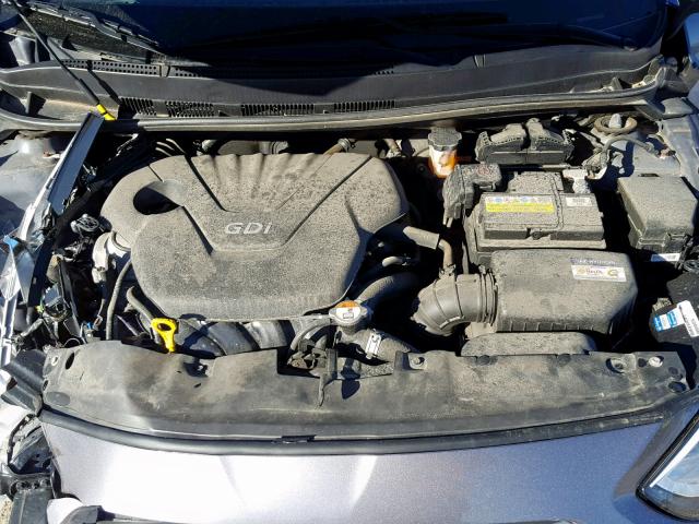 KMHCT4AE3GU030002 - 2016 HYUNDAI ACCENT SE 蓝色 照片 7