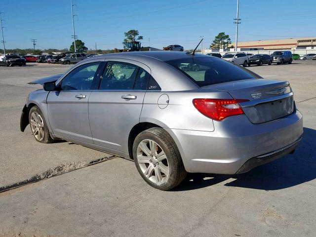 1C3CCBAB9DN669283 - 2013 CHRYSLER 200 LX GRAY photo 3