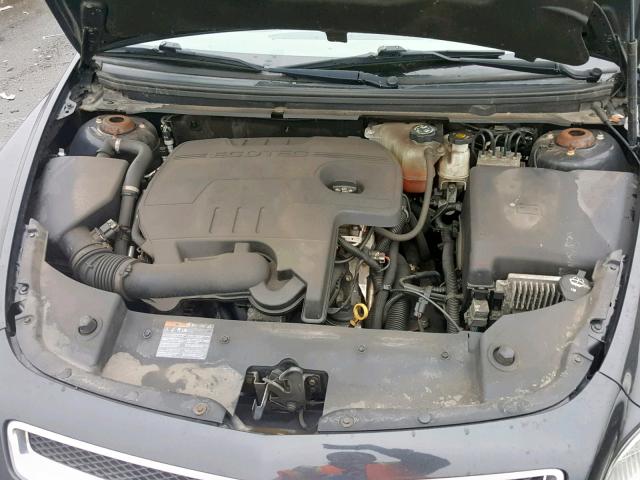1G1ZC5EB7AF270081 - 2010 CHEVROLET MALIBU 1LT 黑色 照片 7