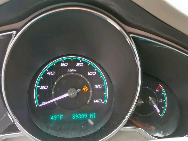 1G1ZC5EB7AF270081 - 2010 CHEVROLET MALIBU 1LT 黑色 照片 8