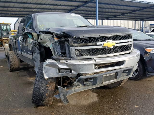 1GC1KXC82DF106624 - 2013 CHEVROLET SILVERADO BLACK photo 1