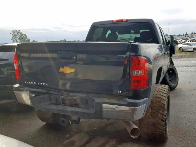 1GC1KXC82DF106624 - 2013 CHEVROLET SILVERADO BLACK photo 4