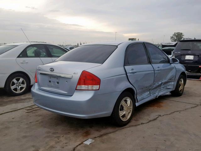 KNAFE122385575723 - 2008 KIA SPECTRA EX 蓝色 照片 4