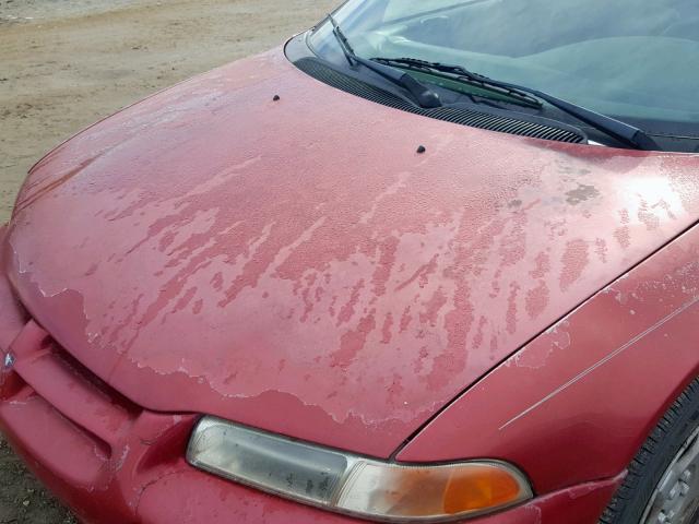 1B3EJ46X4WN305691 - 1998 DODGE STRATUS RED photo 9