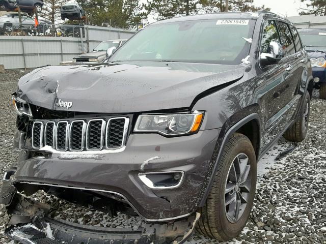 1C4RJFBG1JC356524 - 2018 JEEP GRAND CHER GRAY photo 2