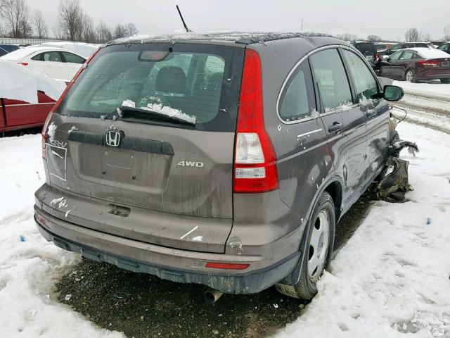 5J6RE4H35AL044679 - 2010 HONDA CR-V LX Boz foto 4