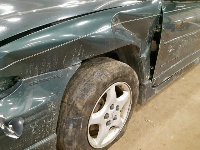 1G2WP12K2WF299012 - 1998 PONTIAC GRAND PRIX GREEN photo 9