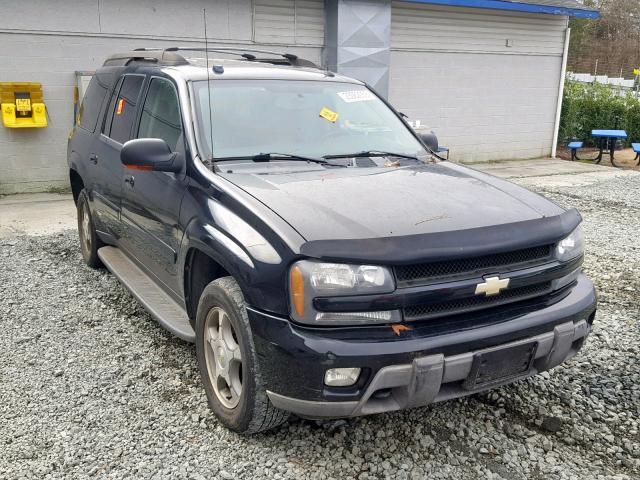 1GNET16S656167079 - 2005 CHEVROLET TRAILBLAZE BLACK photo 1