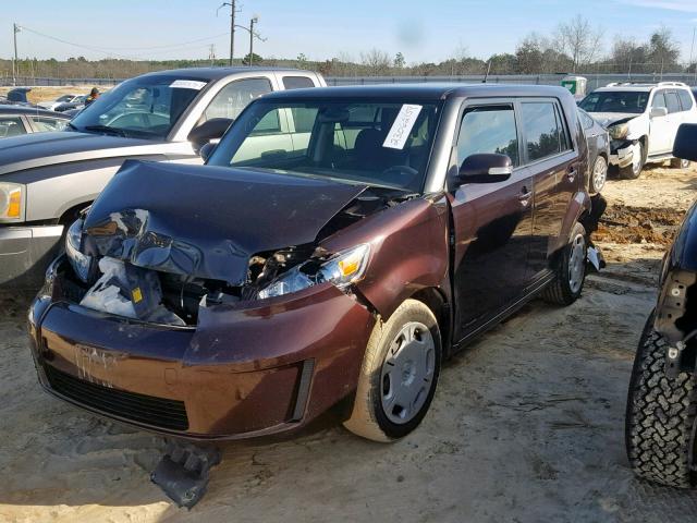 JTLKE50E191064854 - 2009 TOYOTA SCION XB Күлгін фото 2