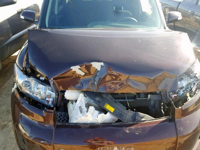 JTLKE50E191064854 - 2009 TOYOTA SCION XB Күлгін фото 7