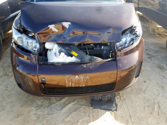 JTLKE50E191064854 - 2009 TOYOTA SCION XB Күлгін фото 9