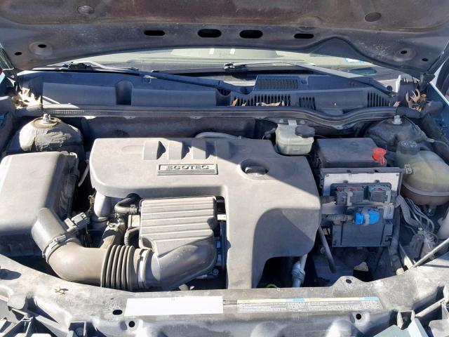 1G8AJ55F56Z193465 - 2006 SATURN ION LEVEL GREEN photo 7