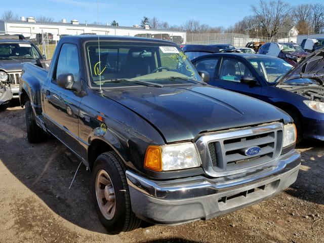 1FTYR10D14PA42451 - 2004 FORD RANGER GREEN photo 1