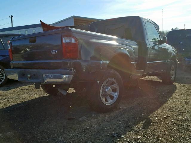 1FTYR10D14PA42451 - 2004 FORD RANGER GREEN photo 4