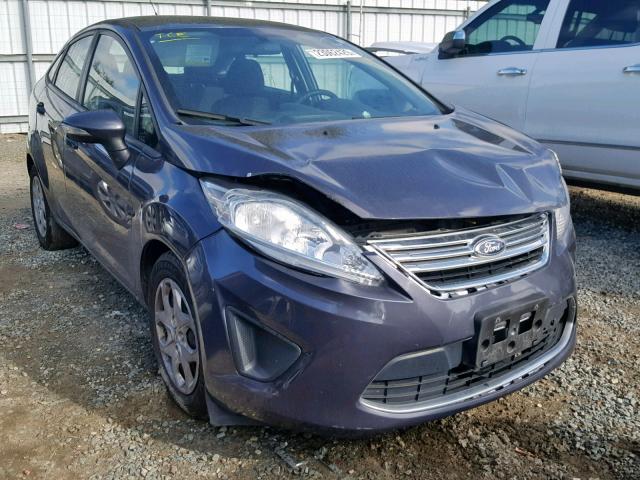 3FADP4BJ8DM195011 - 2013 FORD FIESTA SE GRAY photo 1