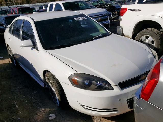 2G1WD5EM9B1248982 - 2011 CHEVROLET IMPALA POL WHITE photo 1