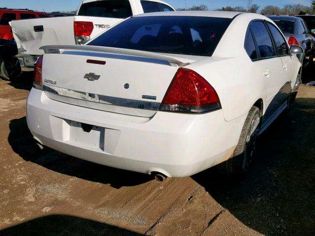 2G1WD5EM9B1248982 - 2011 CHEVROLET IMPALA POL WHITE photo 4