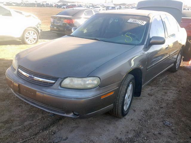 1G1NE52J616256080 - 2001 CHEVROLET MALIBU LS Қоңыр фото 2