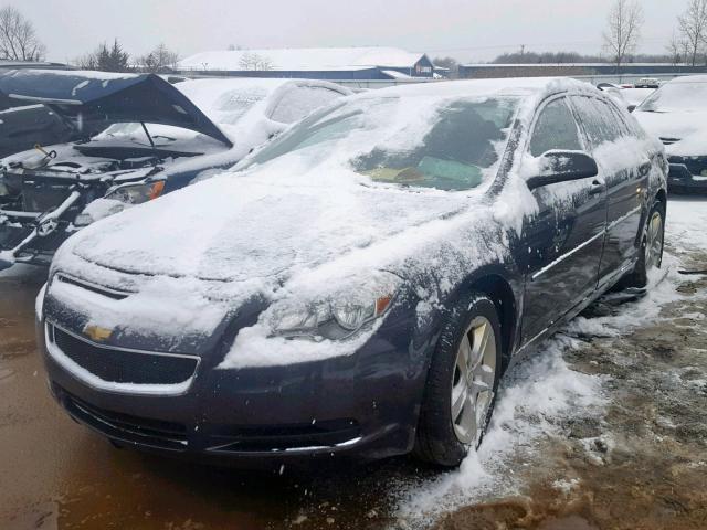 1G1ZB5EB5A4114474 - 2010 CHEVROLET MALIBU LS შავი ფოტო 2