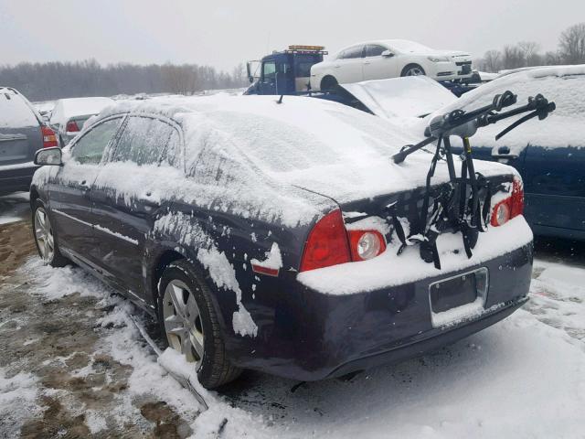 1G1ZB5EB5A4114474 - 2010 CHEVROLET MALIBU LS შავი ფოტო 3