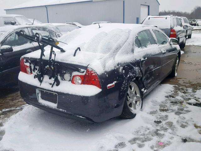 1G1ZB5EB5A4114474 - 2010 CHEVROLET MALIBU LS შავი ფოტო 4