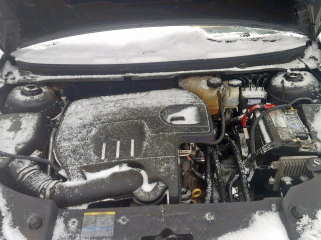 1G1ZB5EB5A4114474 - 2010 CHEVROLET MALIBU LS შავი ფოტო 7